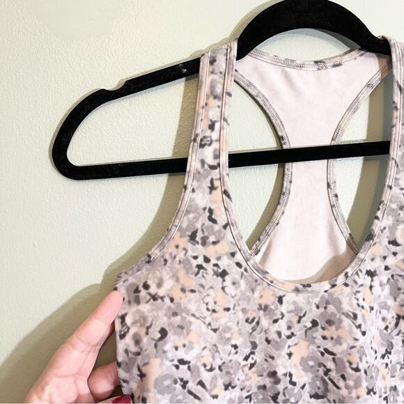 Lululemon Athletica  Racerback RCB Tank Grey Multicolor Size Small - Picture 3 of 9